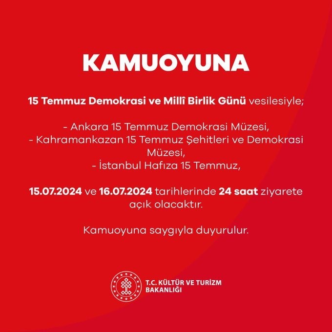 15 TEMMUZ DEMOKRASİ VE