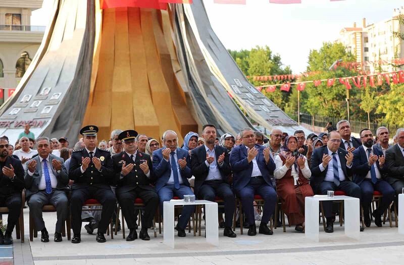 KEÇİÖREN’DE 15 TEMMUZ ŞEHİTLERİ