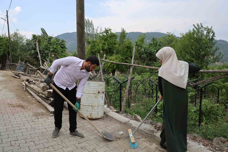 Adana’da atandığı köyü güzelleştiren imam