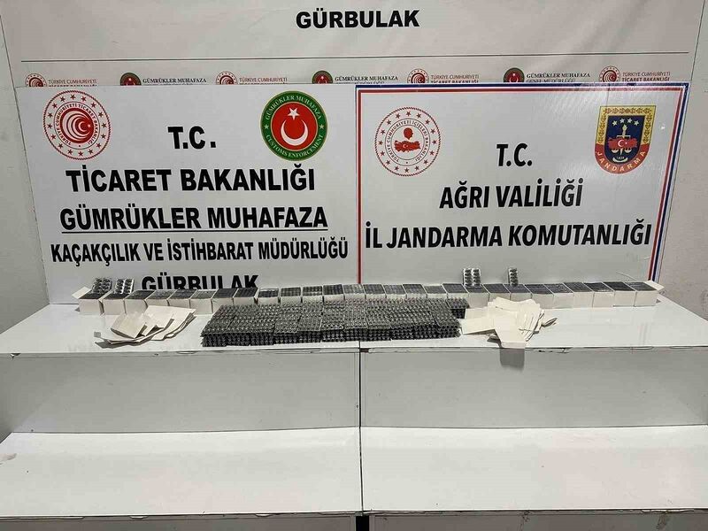 AĞRI'NIN DOĞUBAYAZIT İLÇESİNDE KAÇAKÇILIKLA