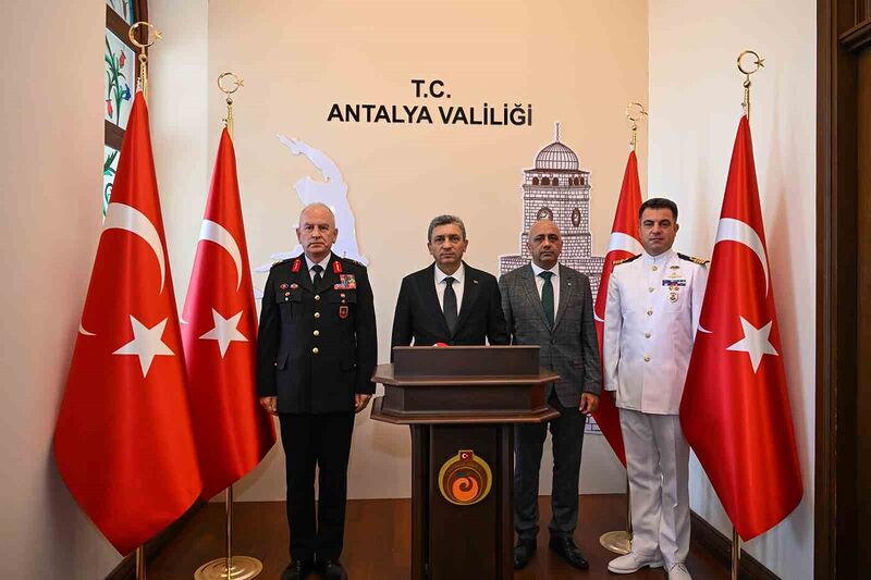 ANTALYA’DA, İL ASAYİŞ VE GÜVENLİK BİLGİLENDİRME TOPLANTISI, VALİ HULUSİ ŞAHİN