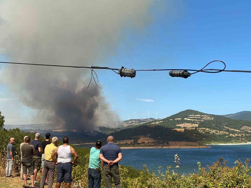 ÇANAKKALE’NİN BAYRAMİÇ İLÇESİNDE ÇIKAN