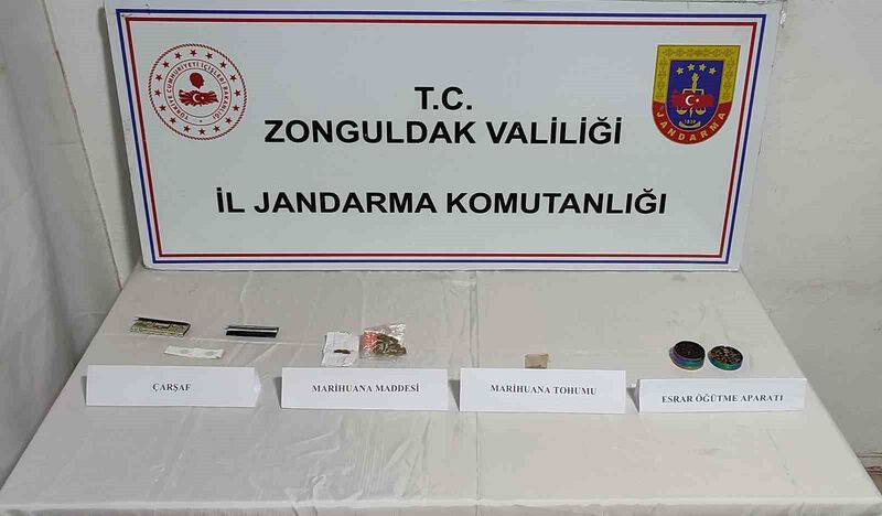 ZONGULDAK'TA BELÇİKA'DAN ARACIYLA UYUŞTURUCU