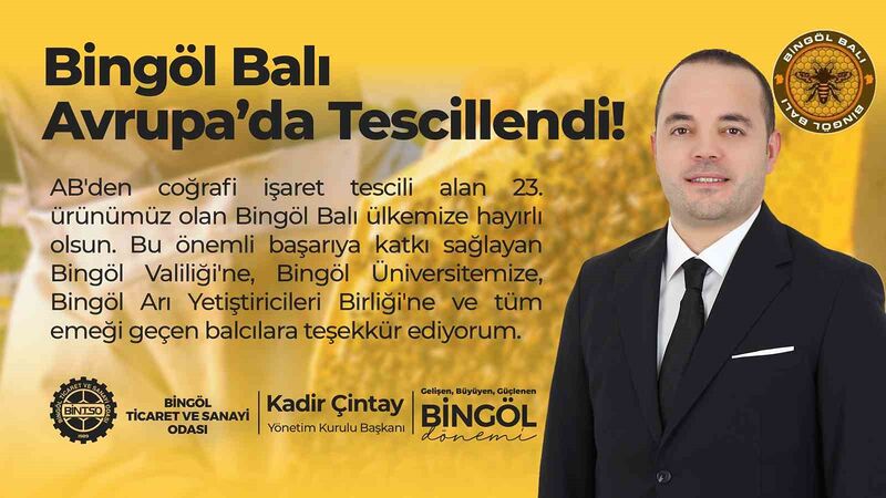 BİNGÖL BALININ  AVRUPA