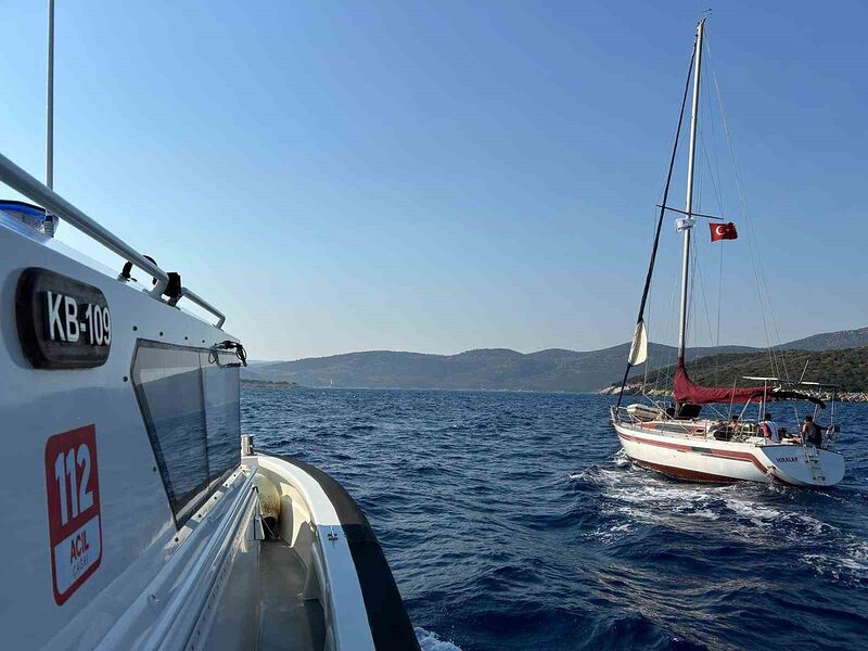 MUĞLA'NIN BODRUM İLÇESİ AÇIKLARINDA