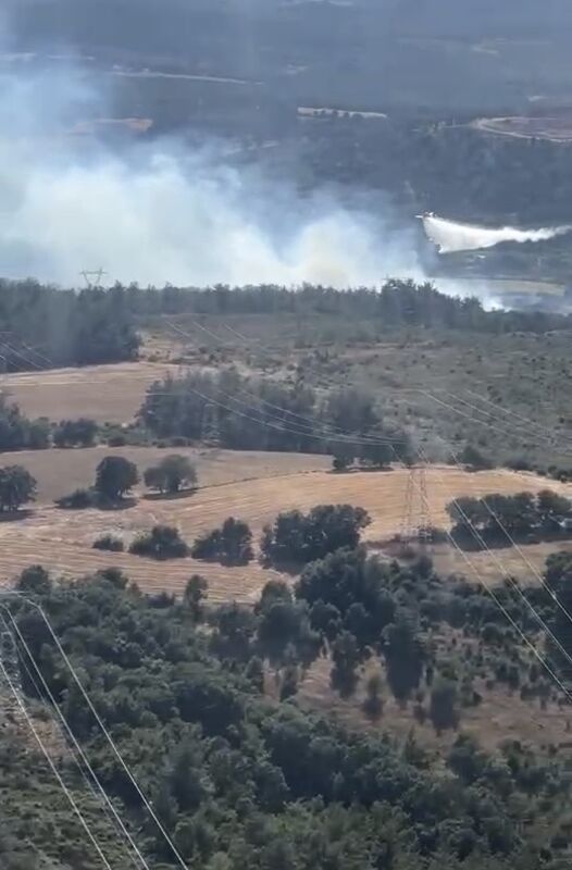 ÇANAKKALE’NİN ÇAN İLÇESİNDE ÇIKAN