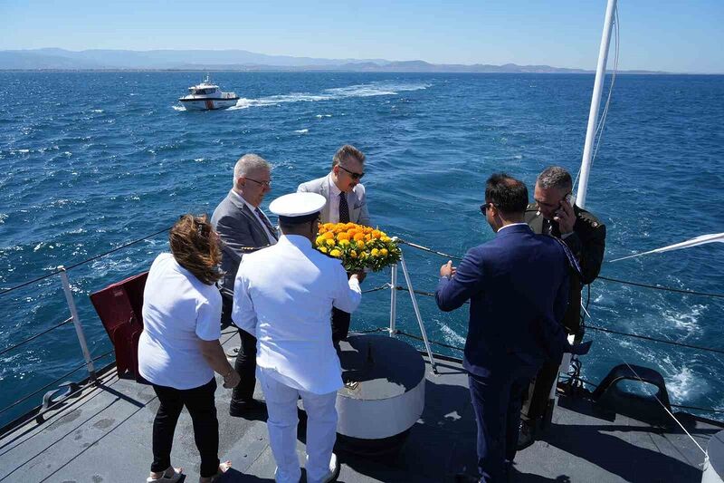 BALIKESİR'İN EDREMİT İLÇESİ'NDE 1 TEMMUZ DENİZCİLİK VE KABOTAJ BAYRAMI'NIN 98.