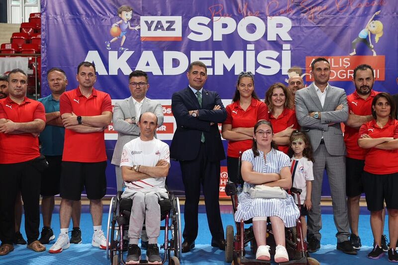 Düzce’de yaz spor akademisi açılışı yapıldı