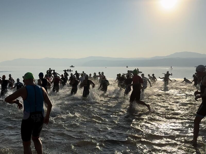 Eğirdir Triatlonu Türkiye Kupası sona erdi