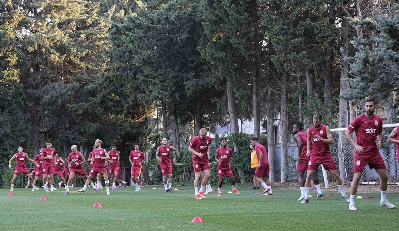 Galatasaray, yeni sezon hazırlıklarını sürdürdü