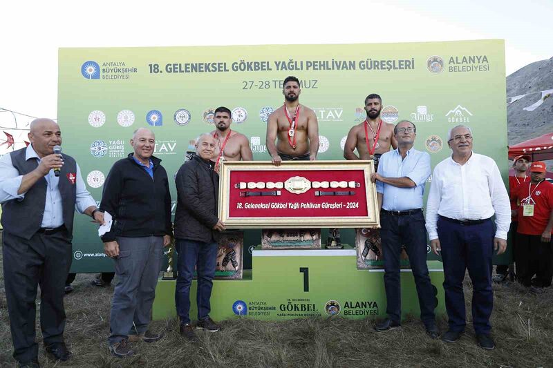 Gökbel’in başpehlivanı Enes Doğan