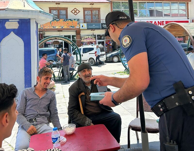 ERZURUM’UN HINIS İLÇESİNDE POLİS