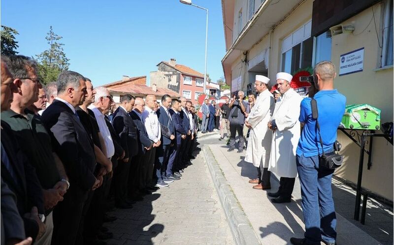 İsmail Küçükkaya’nın annesi Halise Küçükkaya, son yolculuğuna uğurlandı