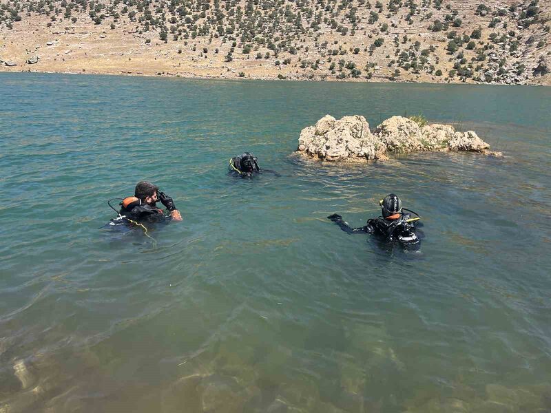 İtfaiyeden su altı arama kurtarma eğitimi