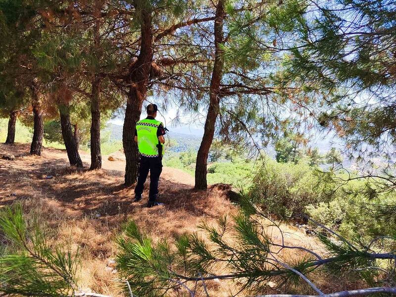 Jandarma ekipleri yasak bölgeye giren şahıslara cezai işlem uyguladı