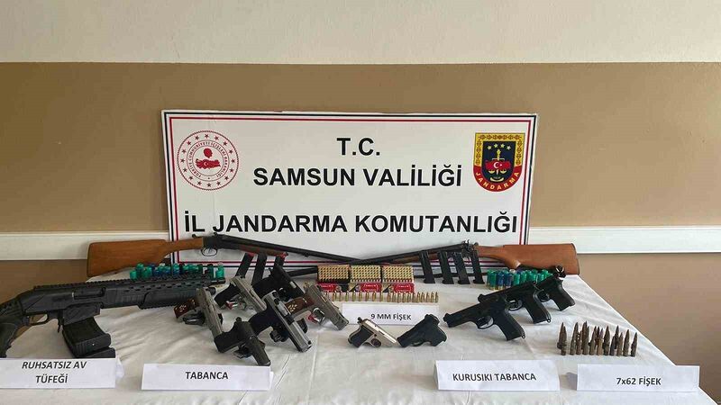 SAMSUN'DA JANDARMA EKİPLERİ TARAFINDAN