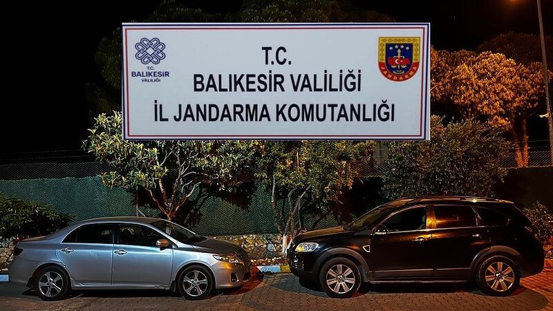 Jandarmadan Balıkesir’de göçmen kaçakçılığı operasyonu