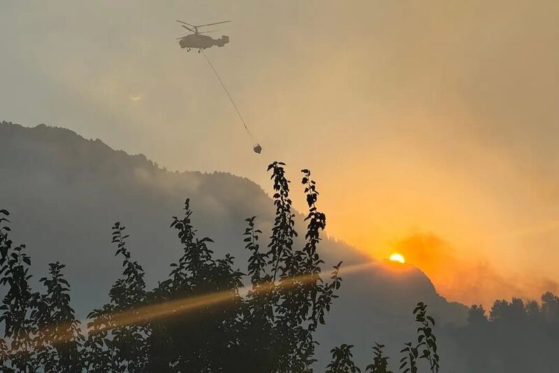 KAHRAMANMARAŞ’TA ÇIKAN ORMAN YANGINI