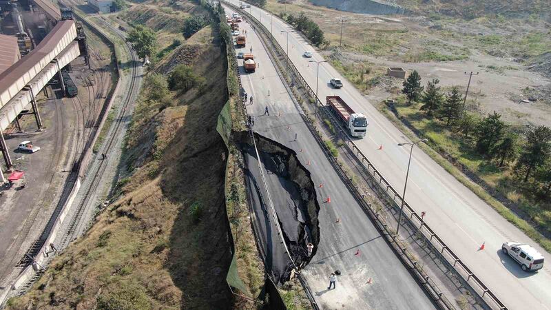 KARABÜK-ESKİPAZAR KARAYOLU ÜZERİNDE DÜN