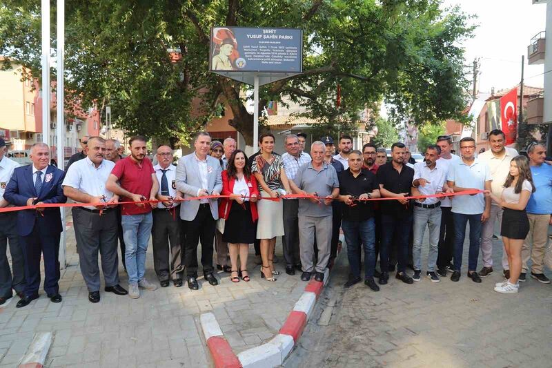 Kıbrıs Şehidi Turgutlulu Yusuf Şahin’nin adını yaşatıldı