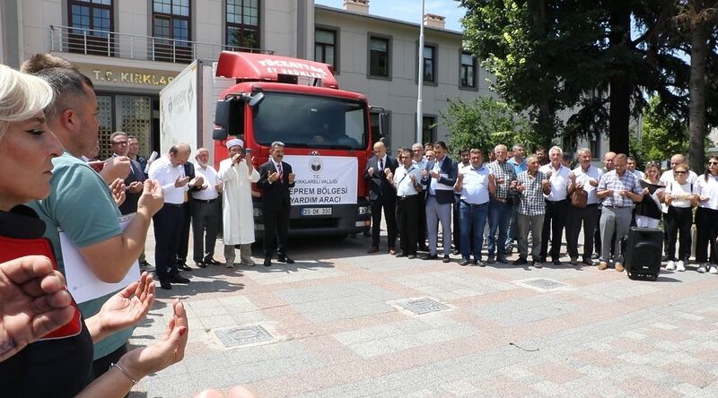 Kırklareli’nden deprem bölgesine kavurma ve gıda malzemesi gönderildi