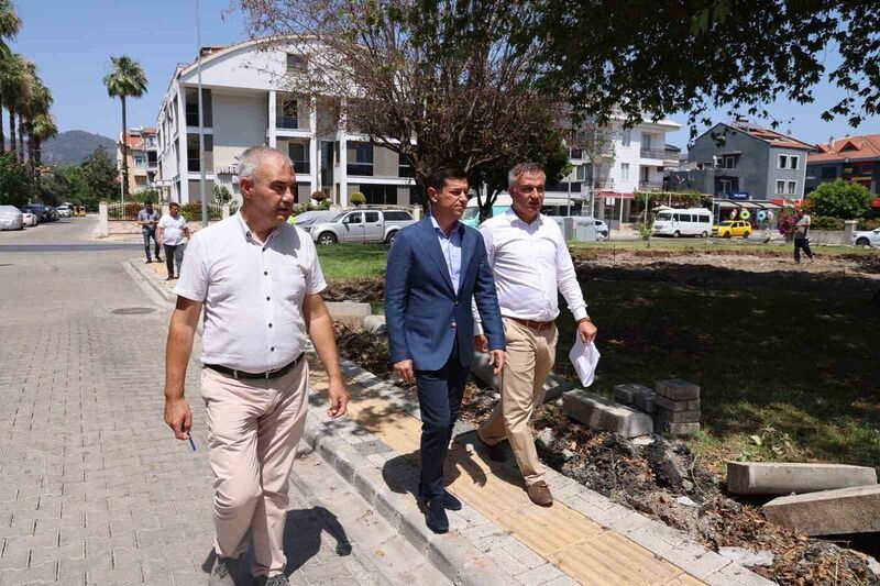 Marmaris’te eskiyen parklar revize ediliyor