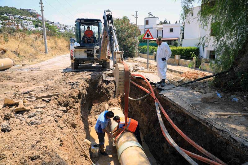 MUSKİ EKİPLERİ BODRUM’DA AYNI