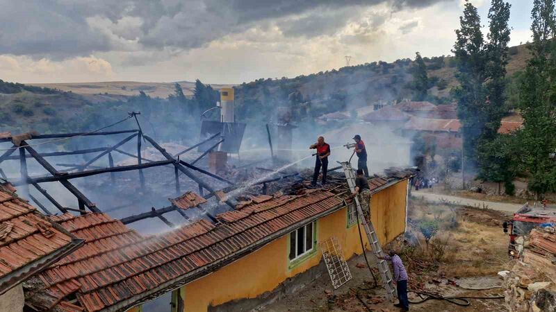 ÇORUM’UN ALACA İLÇESİNDE ÇIKAN