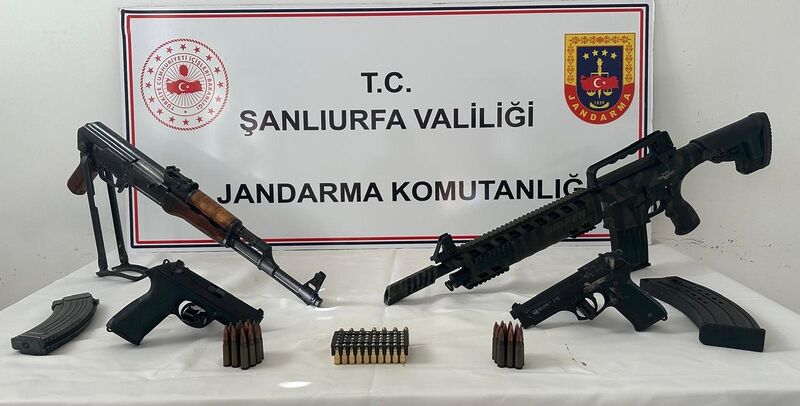 ŞANLIURFA’DA SİLAH KAÇAKÇILIĞI OPERASYONU: