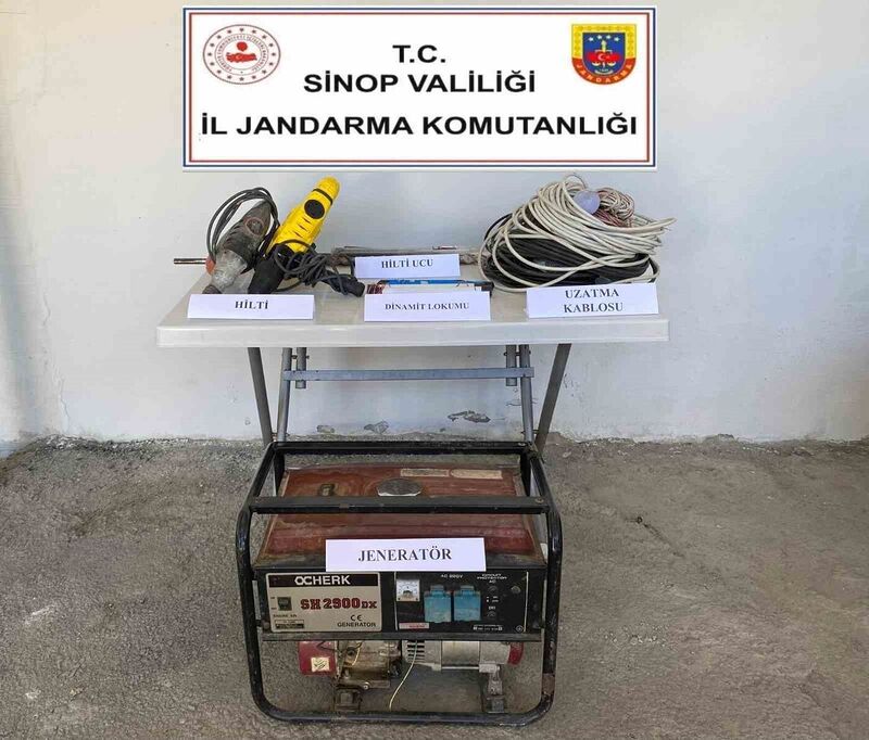 SİNOP’UN DURAĞAN İLÇESİNDE JANDARMA