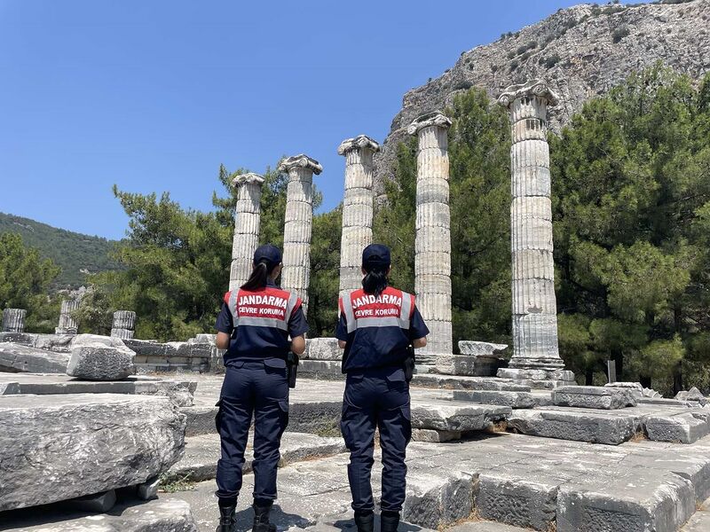 AYDIN'IN SÖKE İLÇESİNDE JANDARMA