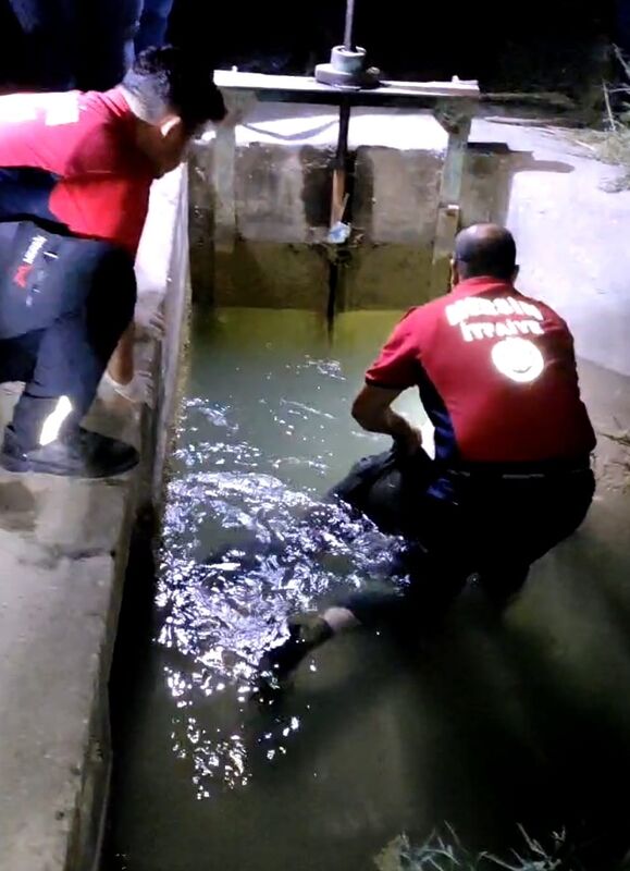 Tarsus’ta sulama kanalında erkek cesedi bulundu