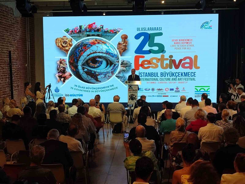 Uluslararası 25. İstanbul Büyükçekmece Kültür ve Sanat Festivali basın toplantısı yapıldı