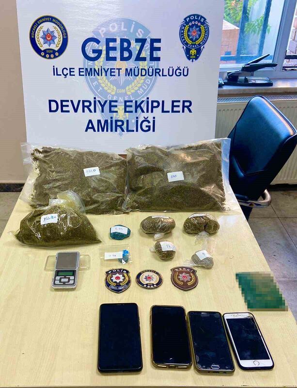 KOCAELİ'NİN GEBZE İLÇESİNDE OPERASYON