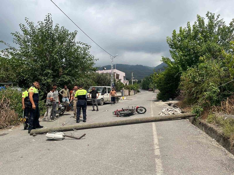 HATAY’IN DÖRTYOL İLÇESİNDE ÜZERİNE