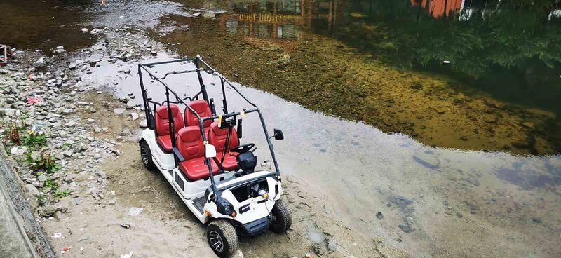 Uzungöl’de ticari amaçla kiralanan ATV ve golf araçları toplatıldı