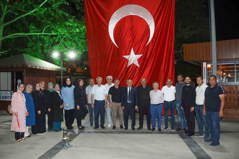 YAHYALI’DA 15 TEMMUZ DEMOKRASİ