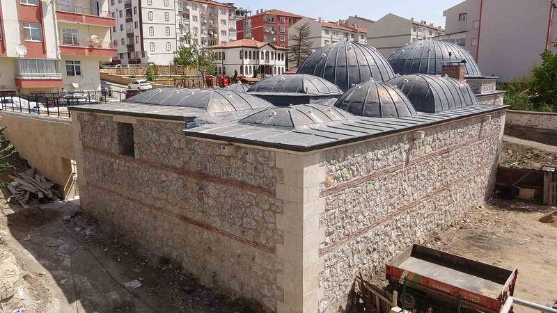 Yozgat’ta 2 asırlık tarihi hamamın restorasyonunda sona gelindi