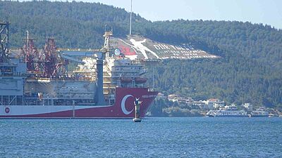 ÇANAKKALE BOĞAZI’NDAN GEÇEN TÜRKİYE'NİN