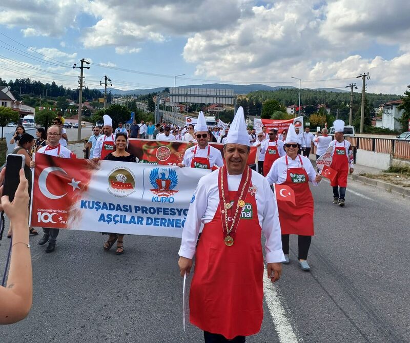 Aydın ve Kuşadası’nın lezzetleri uluslararası festivalde görücüye çıktı