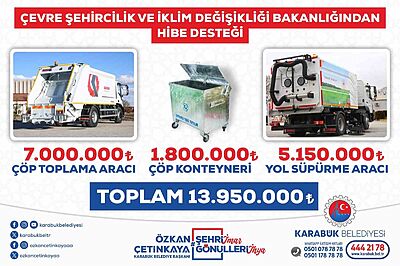 KARABÜK BELEDİYESİ, ÇEVRE, ŞEHİRCİLİK