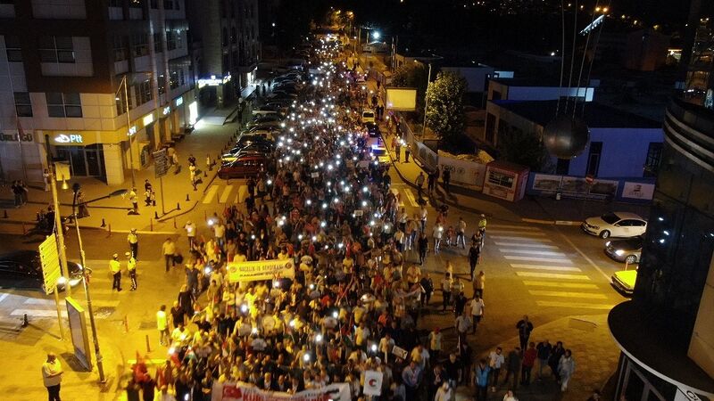 İRAN'IN BAŞKENTİ TAHRAN'DA UĞRADIĞI