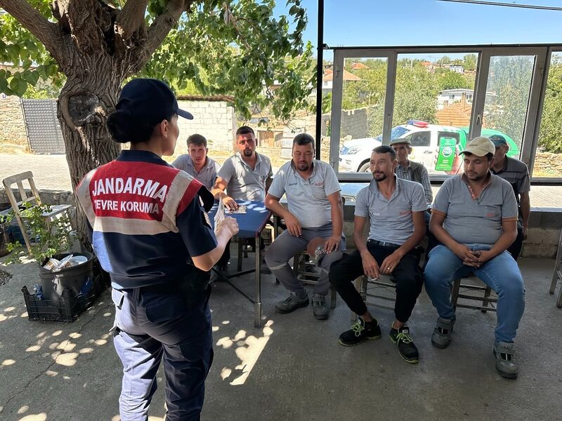 Çine’de vatandaşlara yangın riskleri anlatıldı