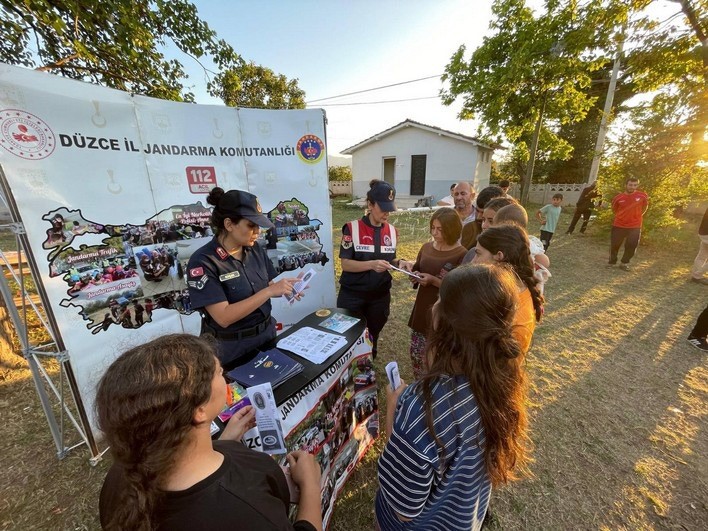 DÜZCE’DE JANDARMA EKİPLERİ TARAFINDAN