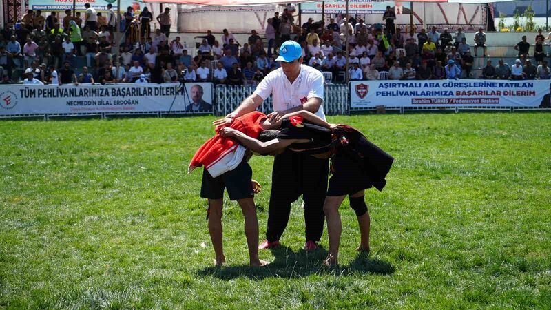 GAZİANTEP'TE ABA GÜREŞLERİ HEYECANI