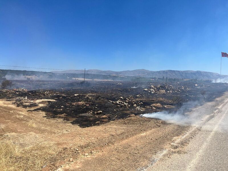 ISPARTA’NIN GELENDOST İLÇESİNDE MEYDANA