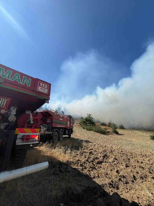 KAHRAMANMARAŞ’TA ÇIKAN ORMAN YANGININA