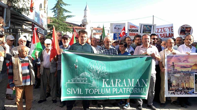 KARAMAN'DA HAMAS SİYASİ BÜRO