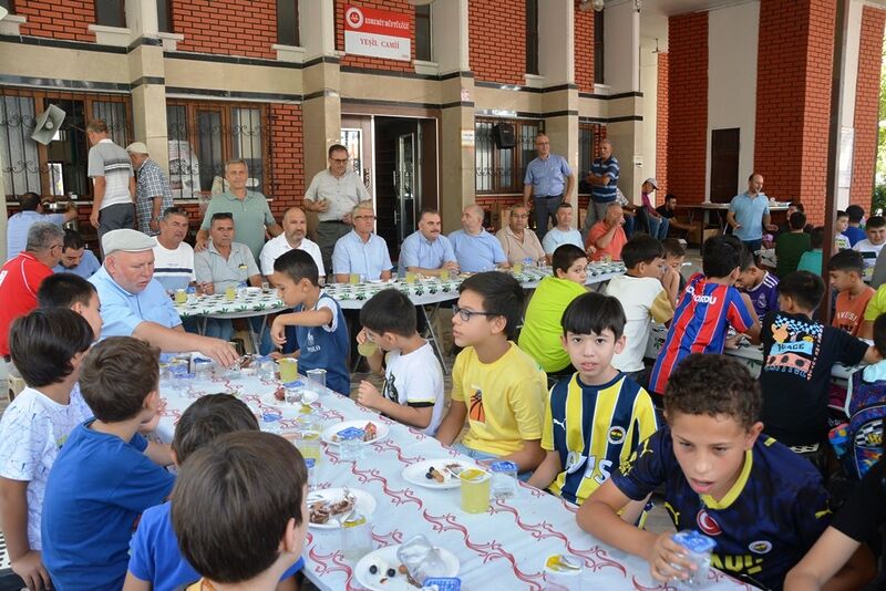 Kaymakam Odabaş, Yaz Kur’an Kursu öğrencileriyle bir araya geldi