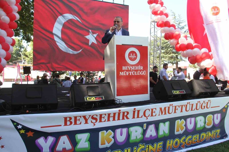 KONYA’NIN BEYŞEHİR İLÇESİNDE YAZ